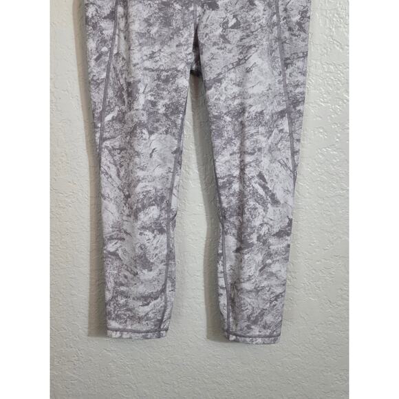 Lululemon Women's Time To Sweat Crop Leggings 23" Inseam Size 10‎ Gym Pockets - Picture 2 of 10